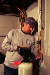 water softener installation