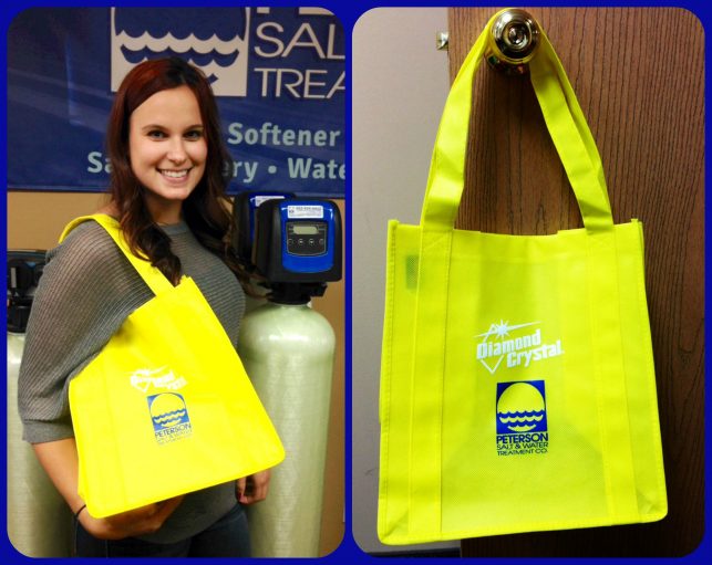 yellow bag swag by peterson salt water treatment company